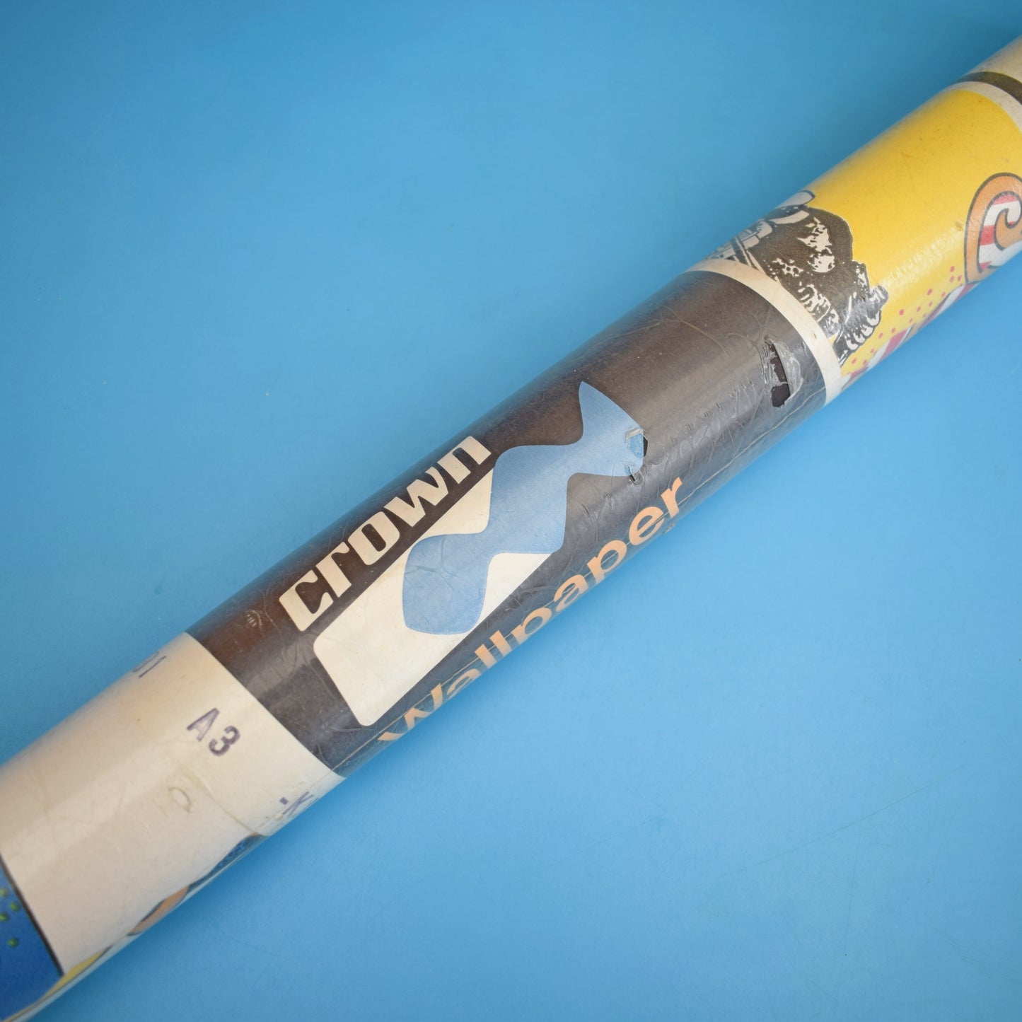 Vintage 1970s Wallpaper - Chopper Bike