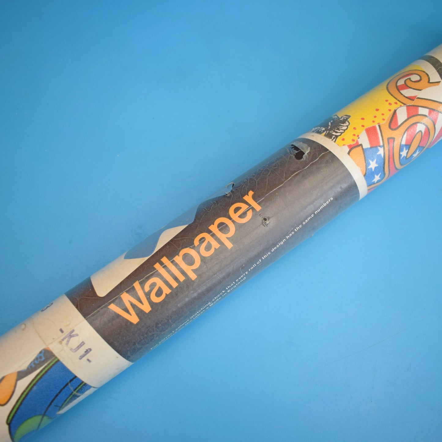 Vintage 1970s Wallpaper - Chopper Bike