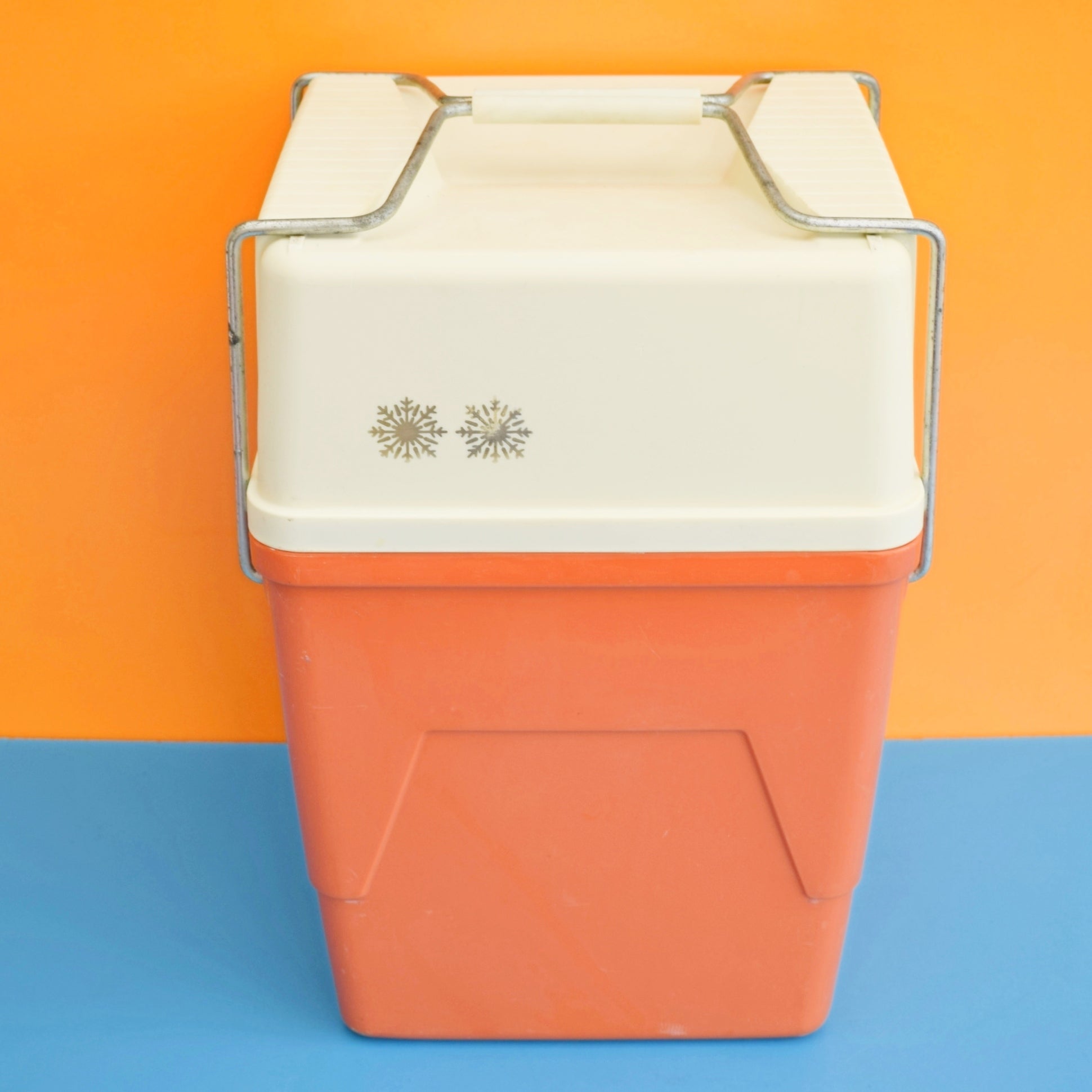 Vintage 1970s Cool boxes - Dutch- Orange by Vintage