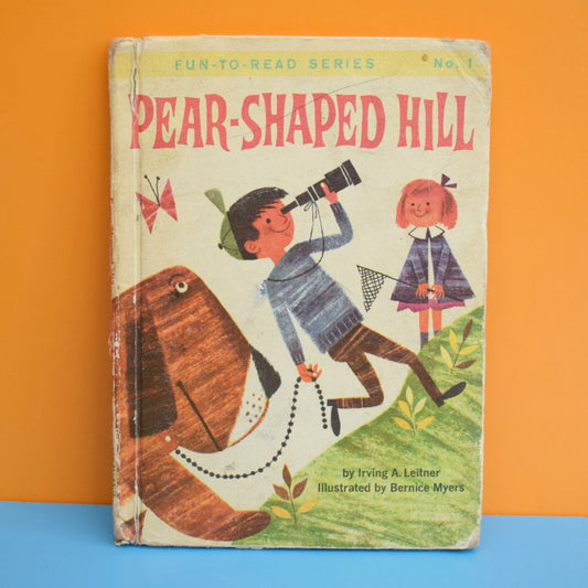 Vintage 1960s Pear Shaped Hill Book .see by Pineapple Retro
