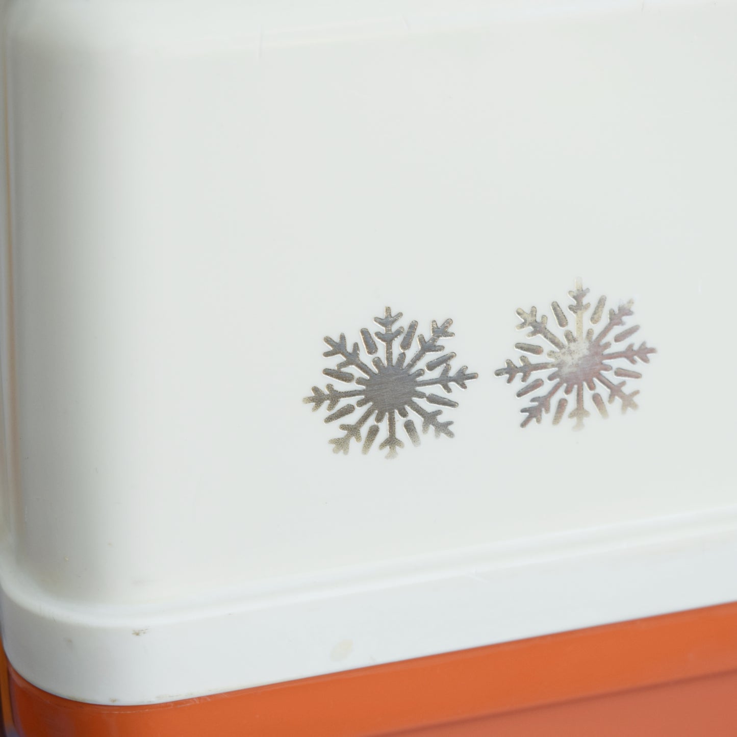 Vintage 1970s Cool boxes - Dutch- Orange by Vintage