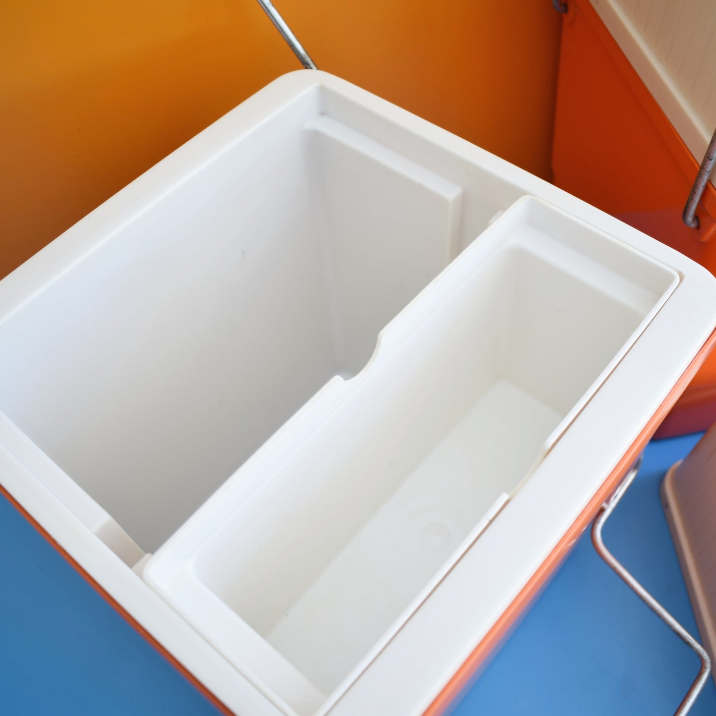 Vintage 1970s Cool boxes - Dutch- Orange by Vintage