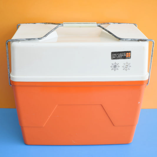 Vintage 1970s Cool boxes - Dutch- Orange by Vintage