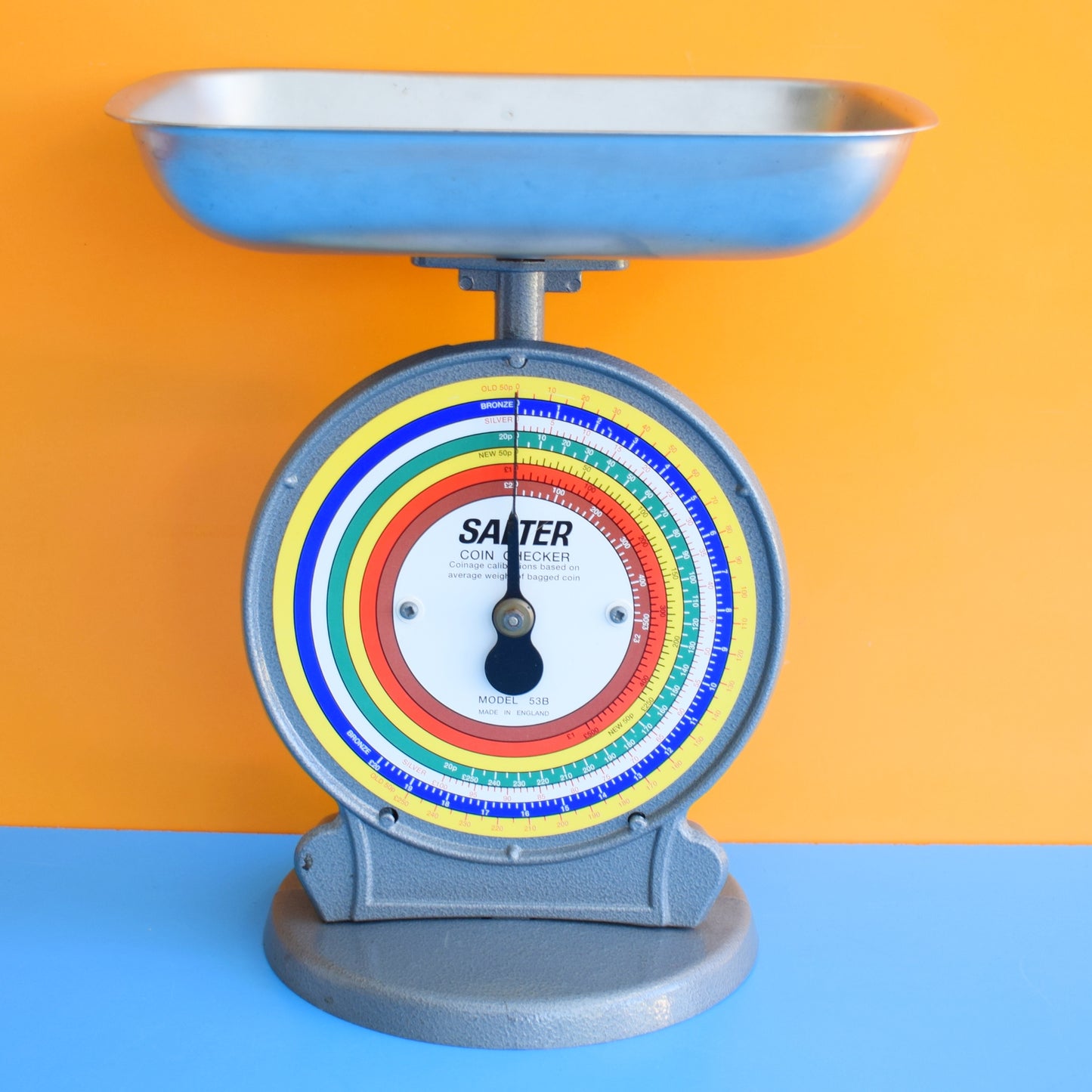 Vintage 1990s Salter Bank Coin Scales