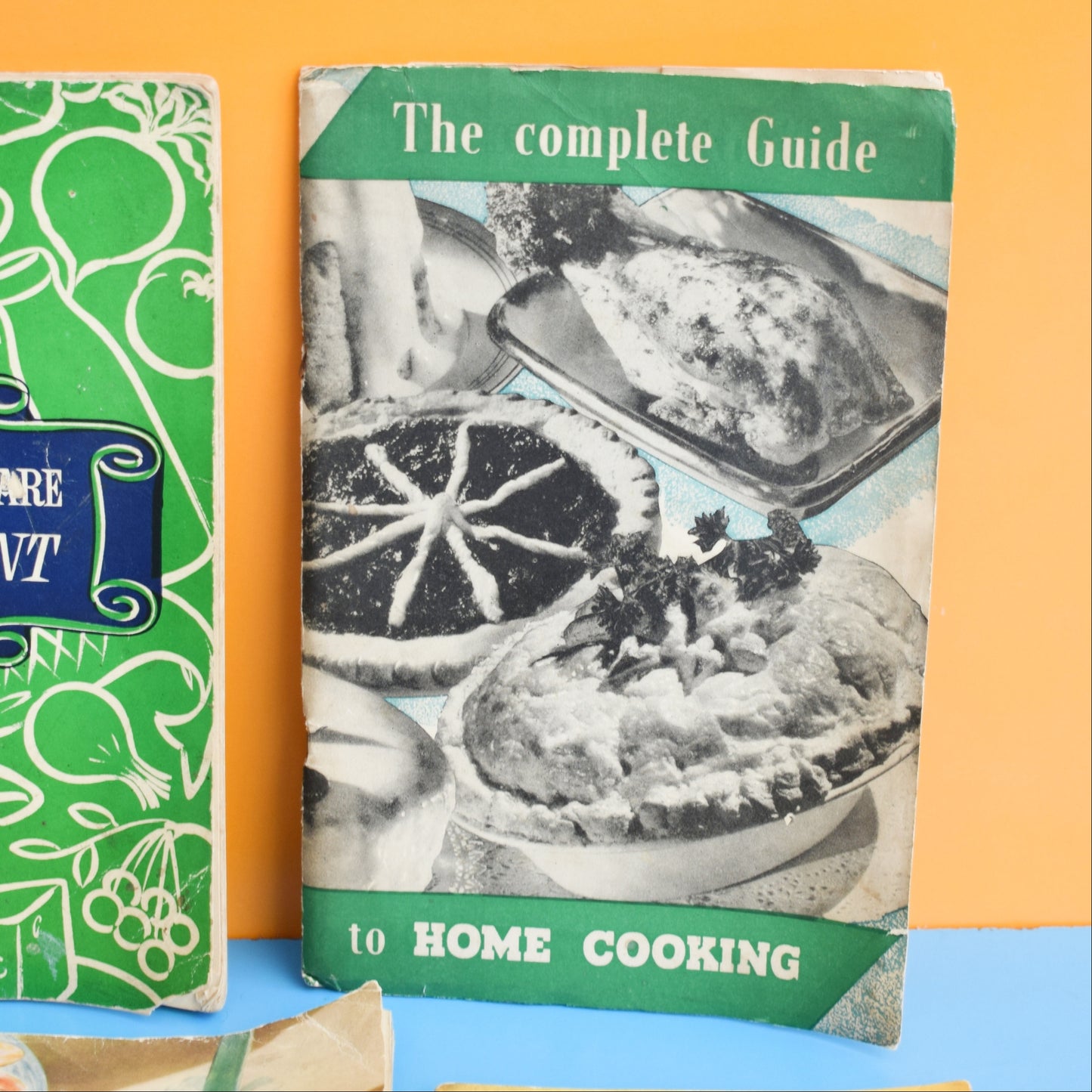 Vintage 1950s Recipe Book Selection by Vintage