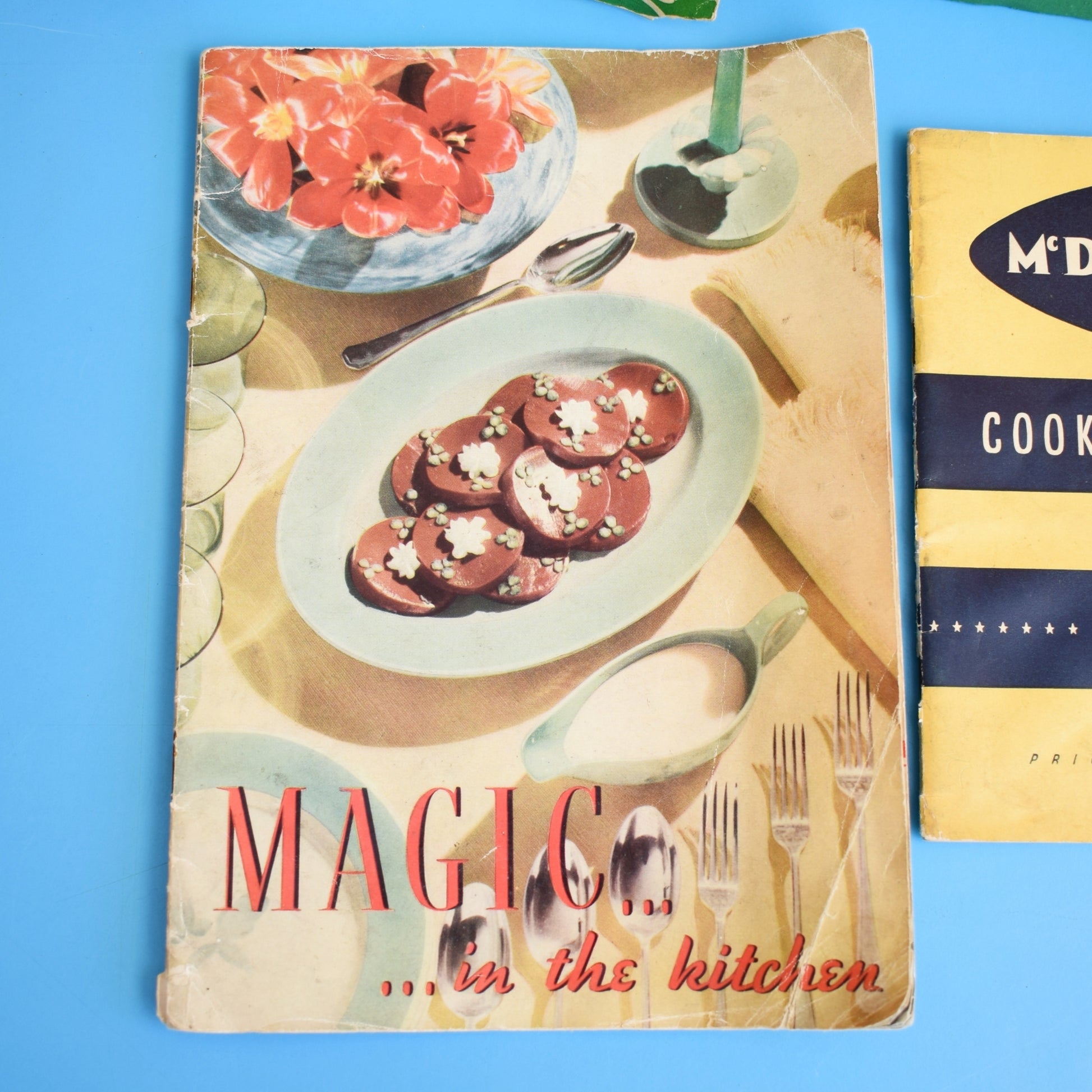 Vintage 1950s Recipe Book Selection by Vintage