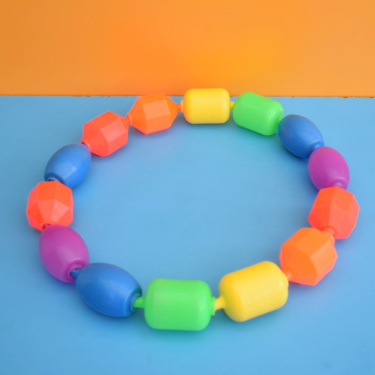 Vintage 1980s Fisher Price Plastic Pop Beads