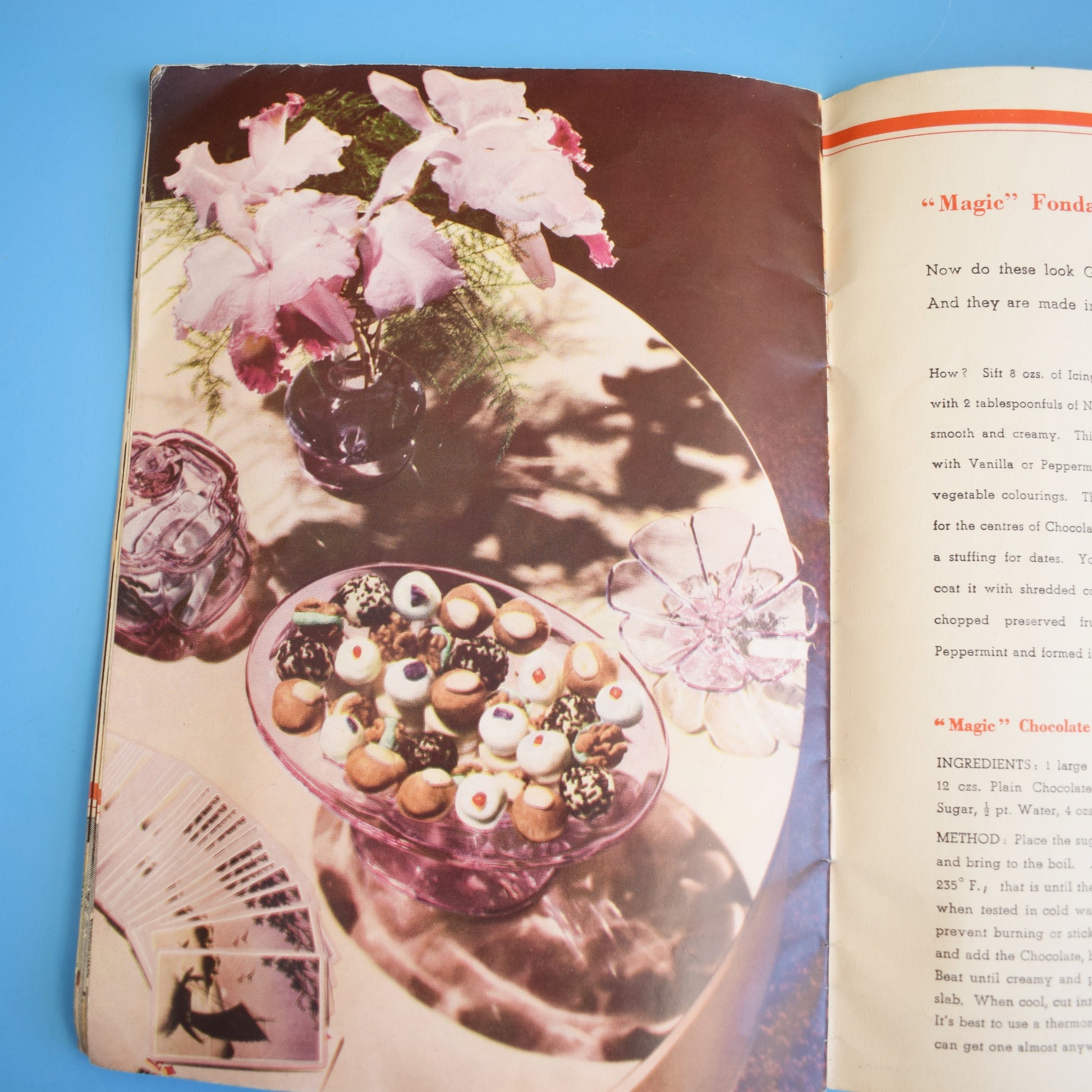 Vintage 1950s Recipe Book Selection by Vintage
