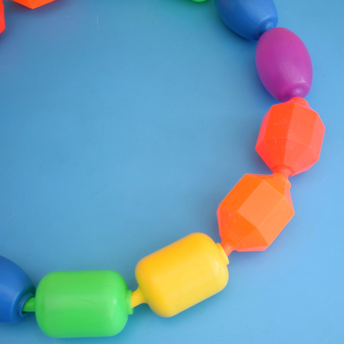 Vintage 1980s Fisher Price Plastic Pop Beads