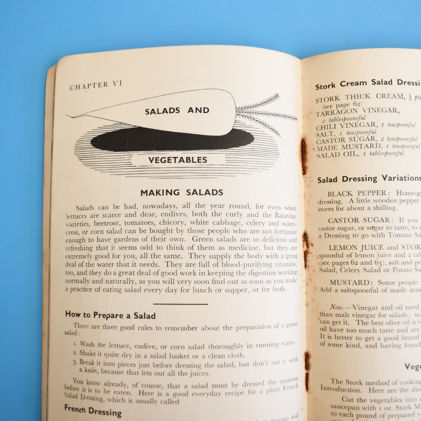Vintage 1950s Recipe Book Selection by Vintage