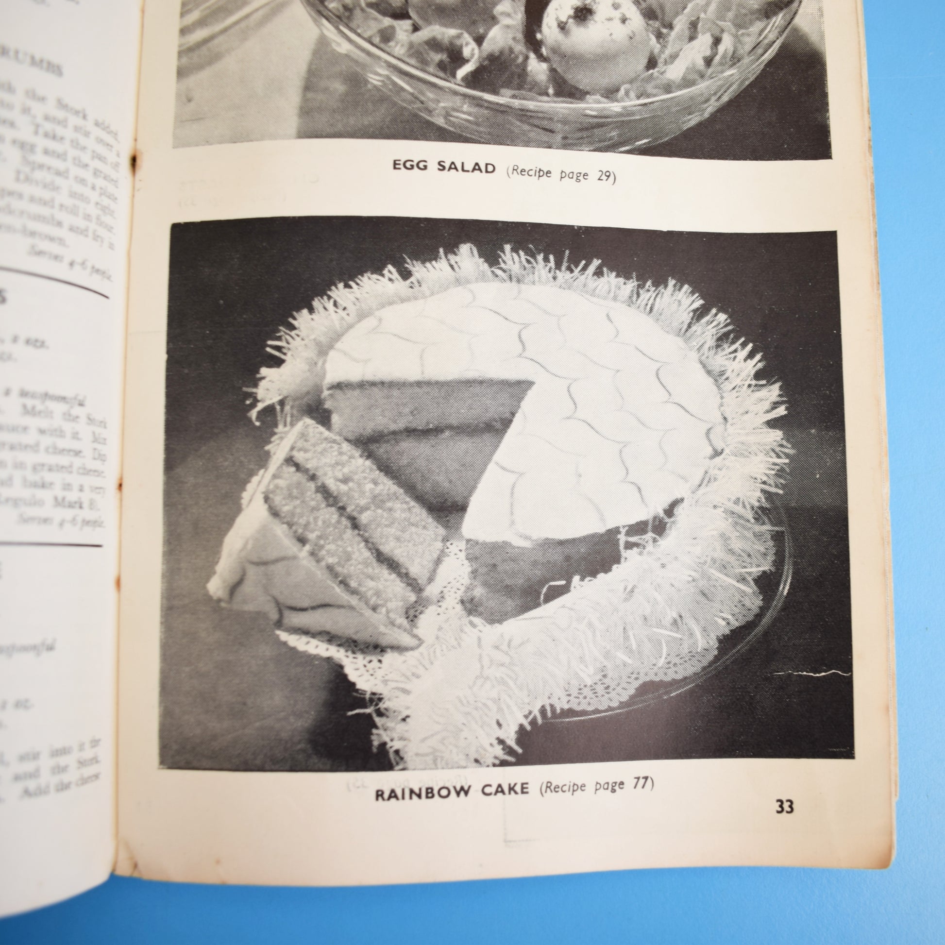 Vintage 1950s Recipe Book Selection by Vintage