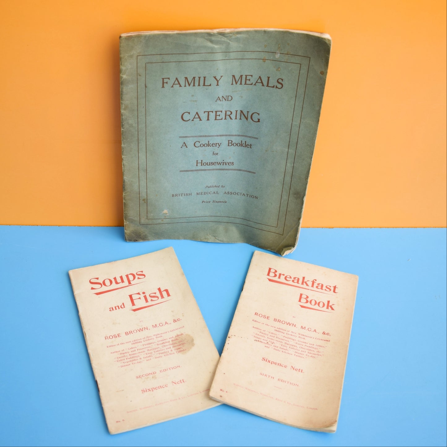 Vintage 1920s / 1930s Recipe Book Selection by Vintage