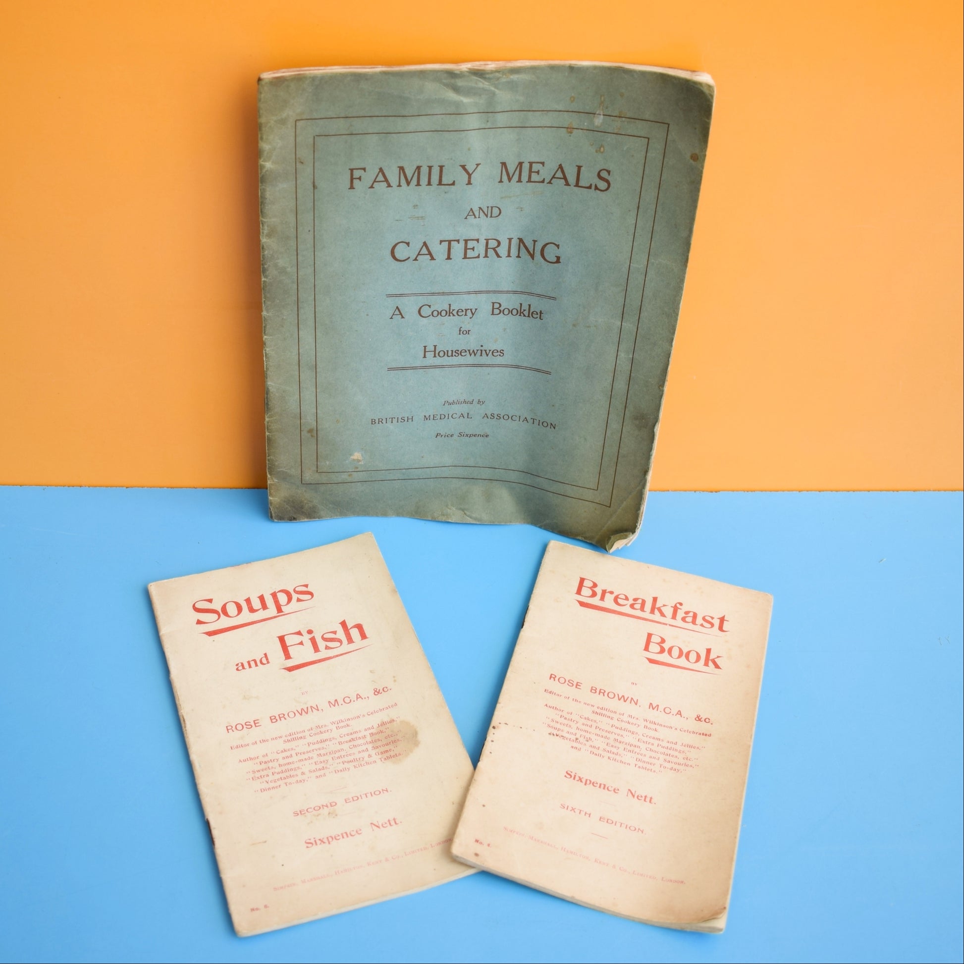 Vintage 1920s / 1930s Recipe Book Selection by Vintage