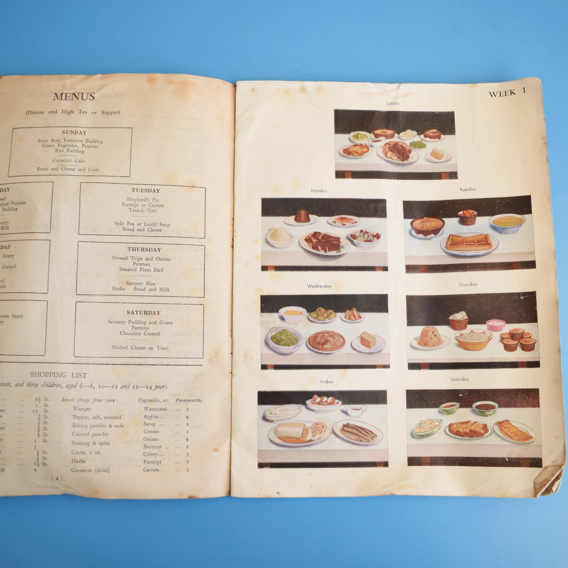 Vintage 1920s / 1930s Recipe Book Selection by Vintage