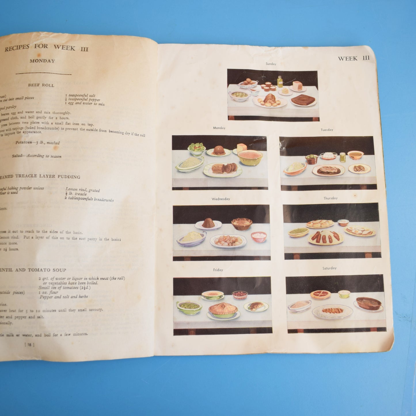 Vintage 1920s / 1930s Recipe Book Selection by Vintage