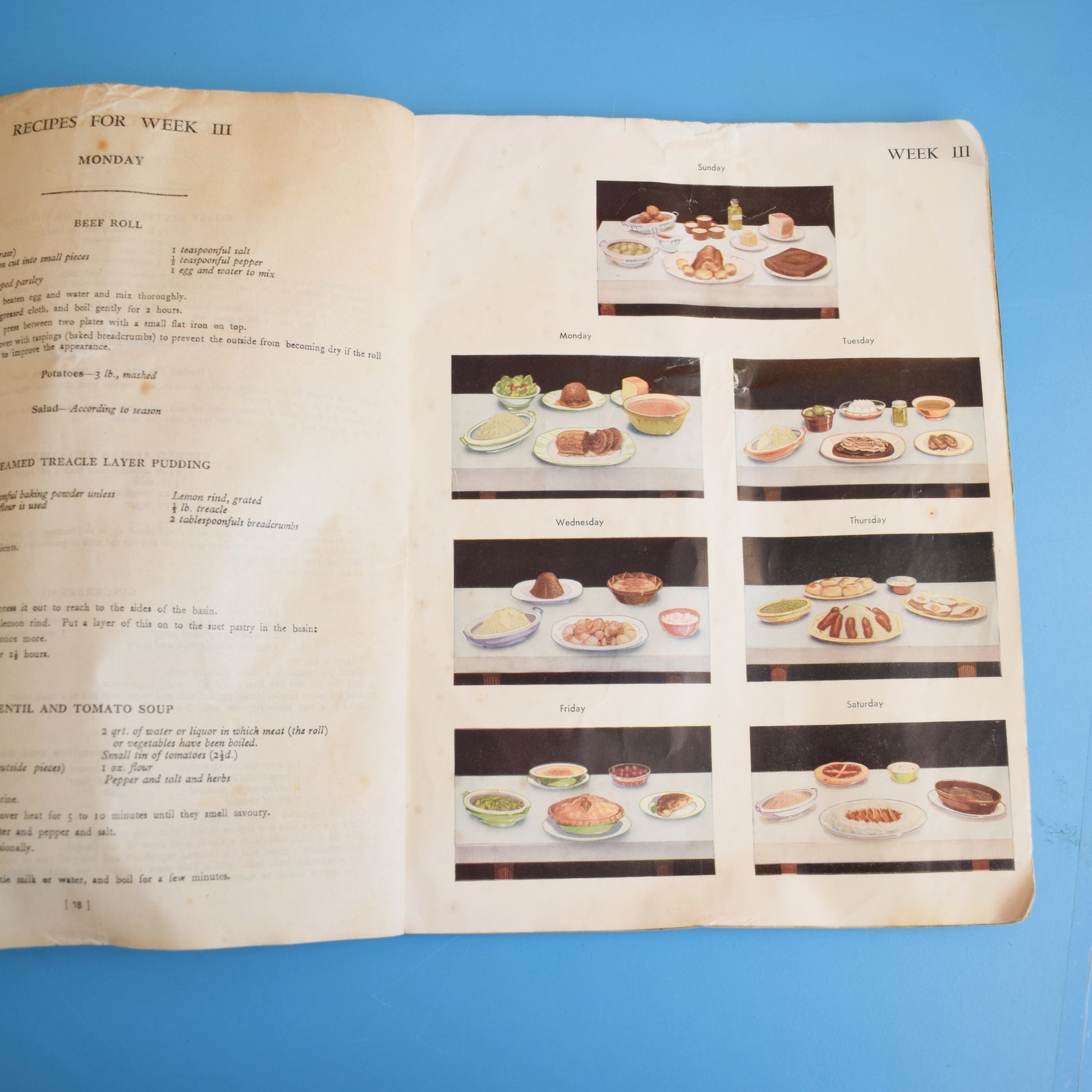 Vintage 1920s / 1930s Recipe Book Selection by Vintage