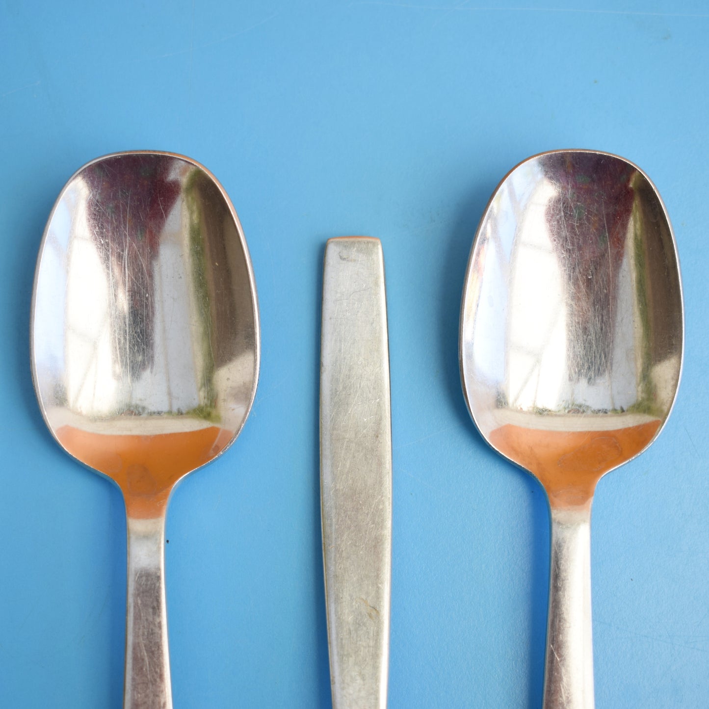 Vintage 1960s Viners Chelsea Desert Spoons