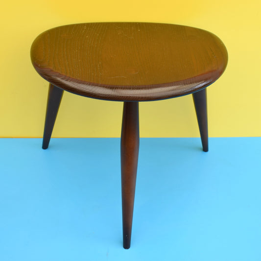 Vintage 1970s Ercol Pebble Table - Elm & Beech - Smallest by Pineapple Retro