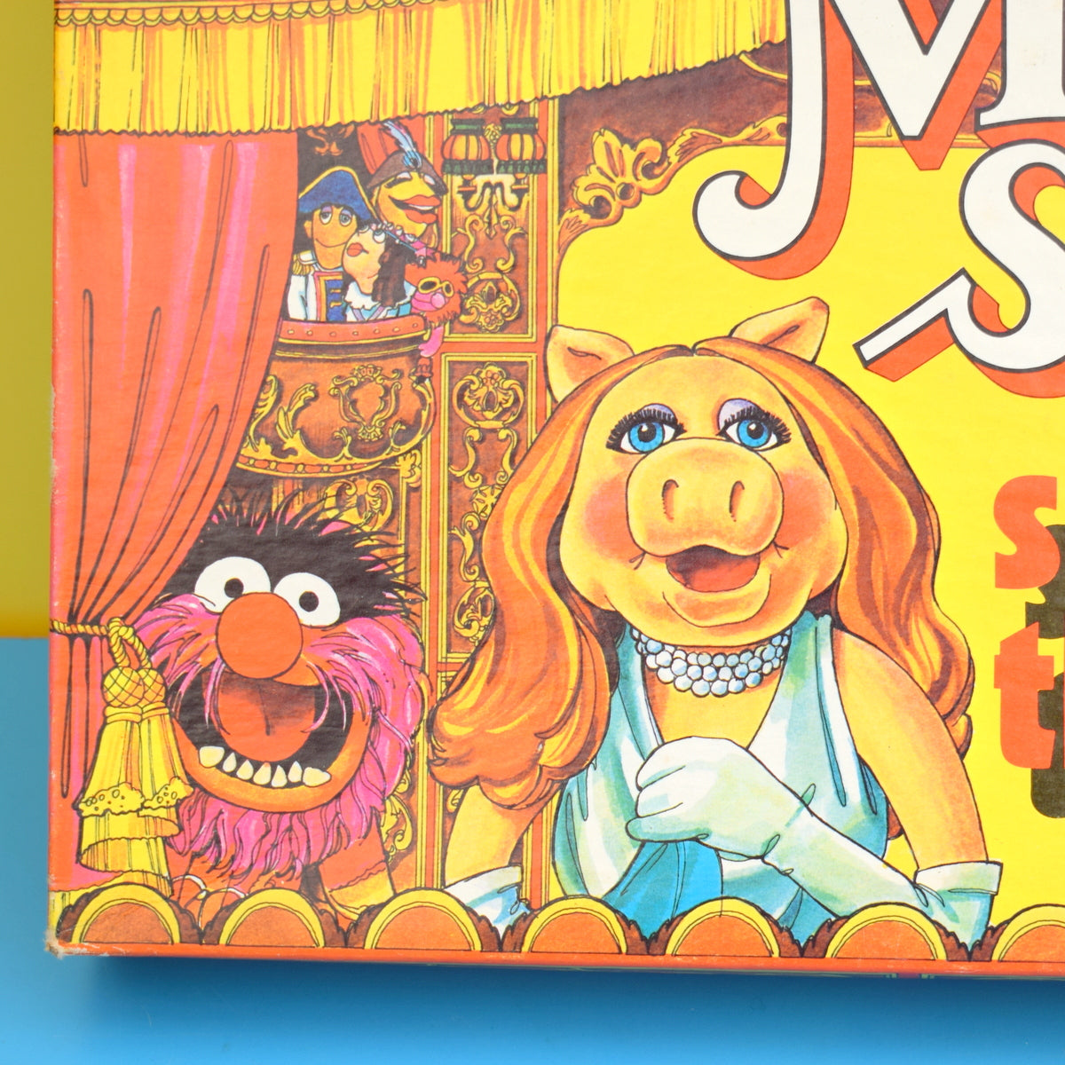 Vintage 1970s Rare Muppets Shadow Theatre
