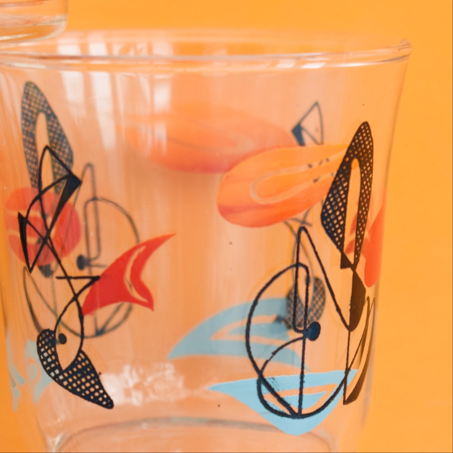 Vintage 1950s Tot Drinking Glass Set
