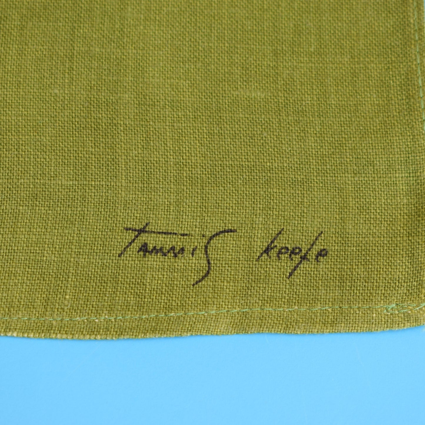 Vintage 1960s Tea Towel - Festive - Tammis Keef