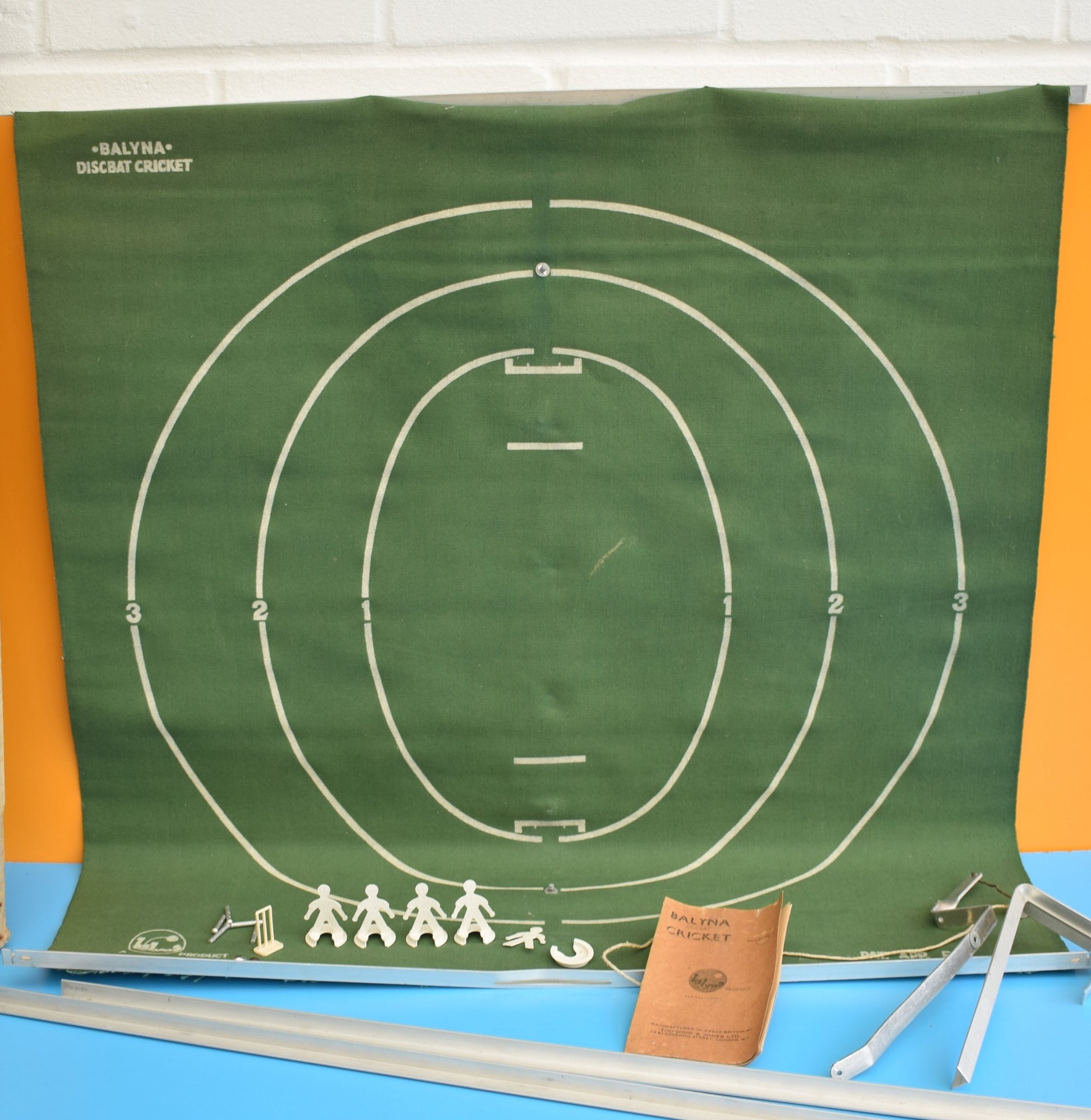 Vintage 1950s Balyna Cricket Game- Boxed by Pineapple Retro