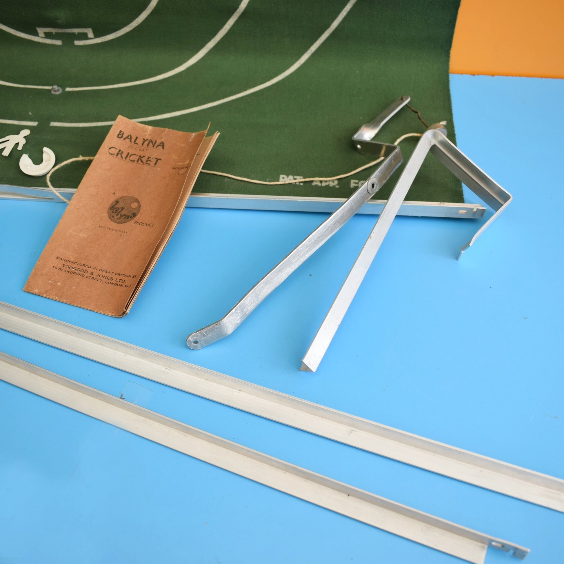 Vintage 1950s Balyna Cricket Game- Boxed by Pineapple Retro