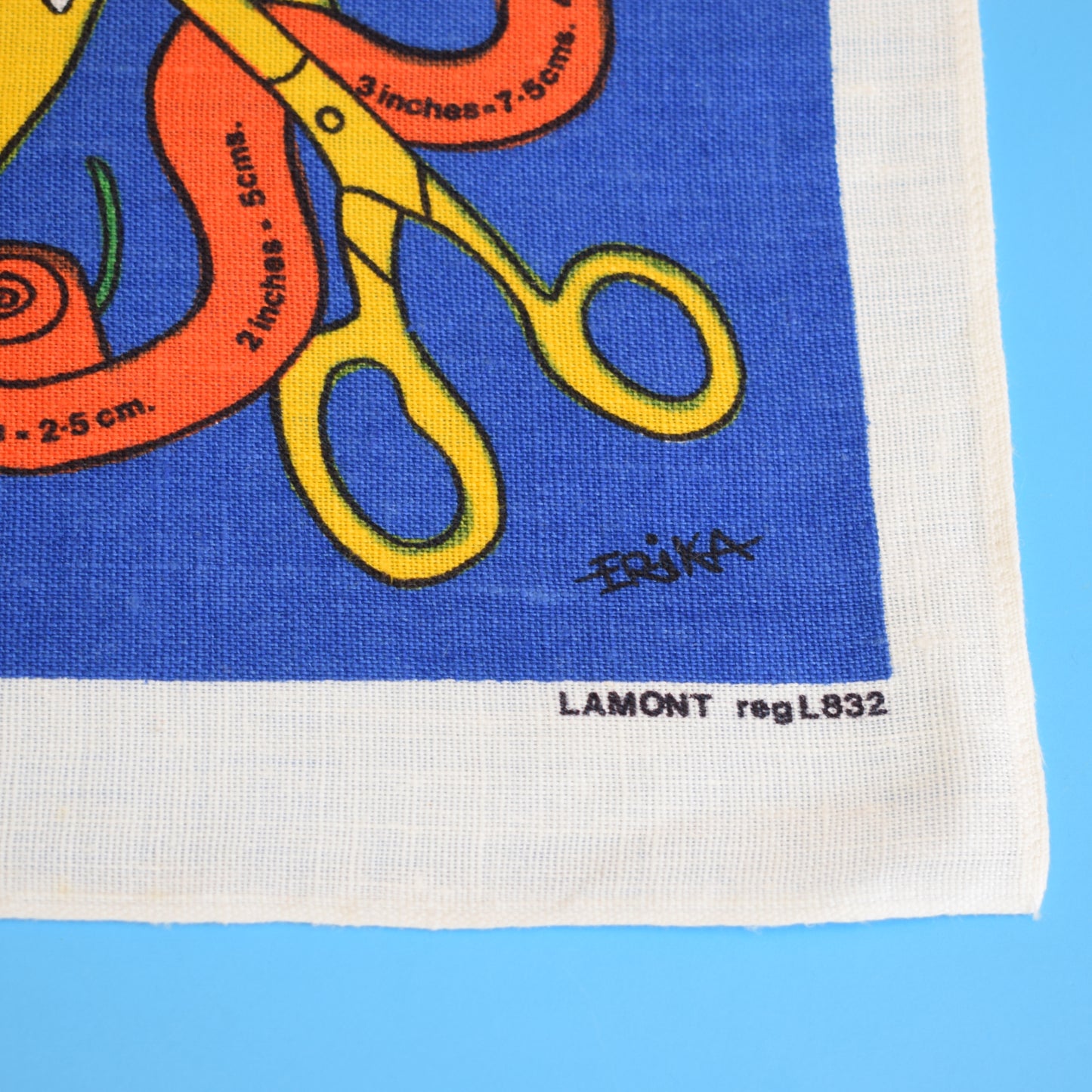 Vintage 1970s Tea Towel - Conversion Owl- Erika . by Vintage