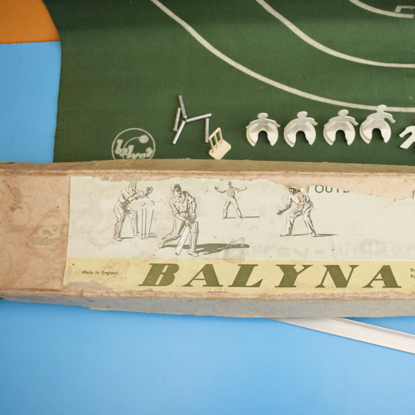 Vintage 1950s Balyna Cricket Game- Boxed by Pineapple Retro