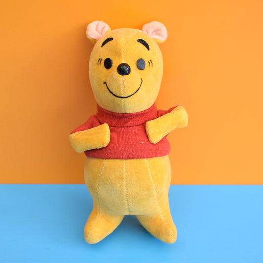 Vintage 1960s Filled Velvet Pooh Bear by Pineapple Retro