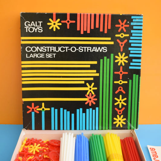 Vintage 1960s Construct O Straws by Pineapple Retro
