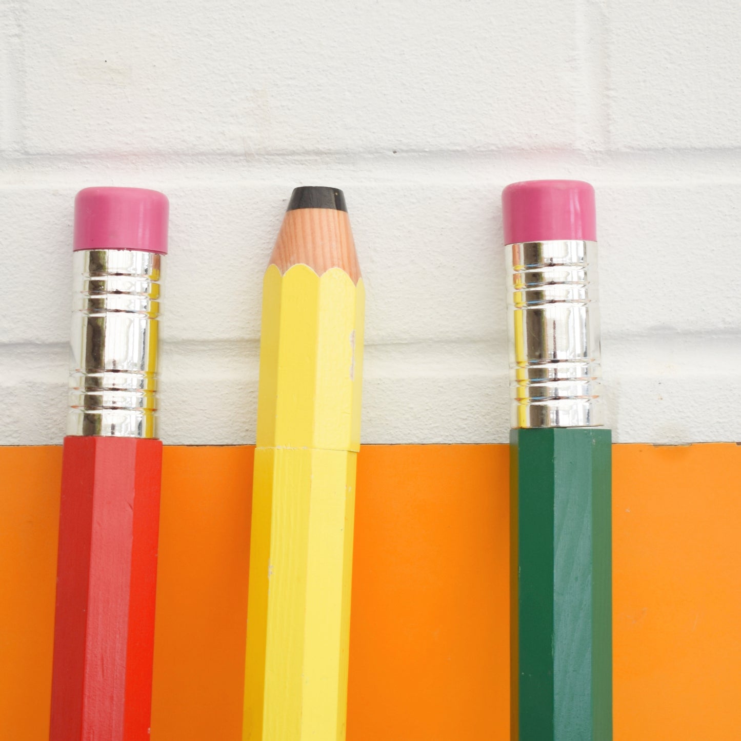 Vintage 1990s Oversized Pencils - Pop Art by Vintage