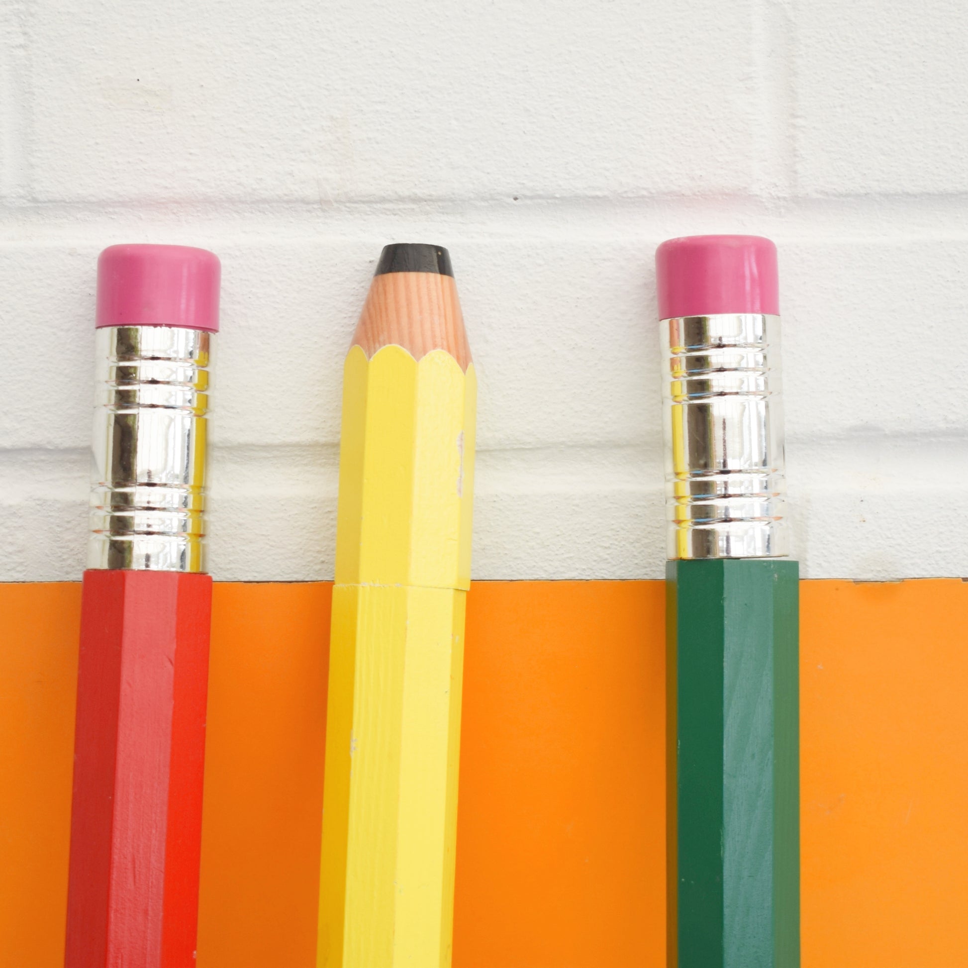 Vintage 1990s Oversized Pencils - Pop Art by Vintage