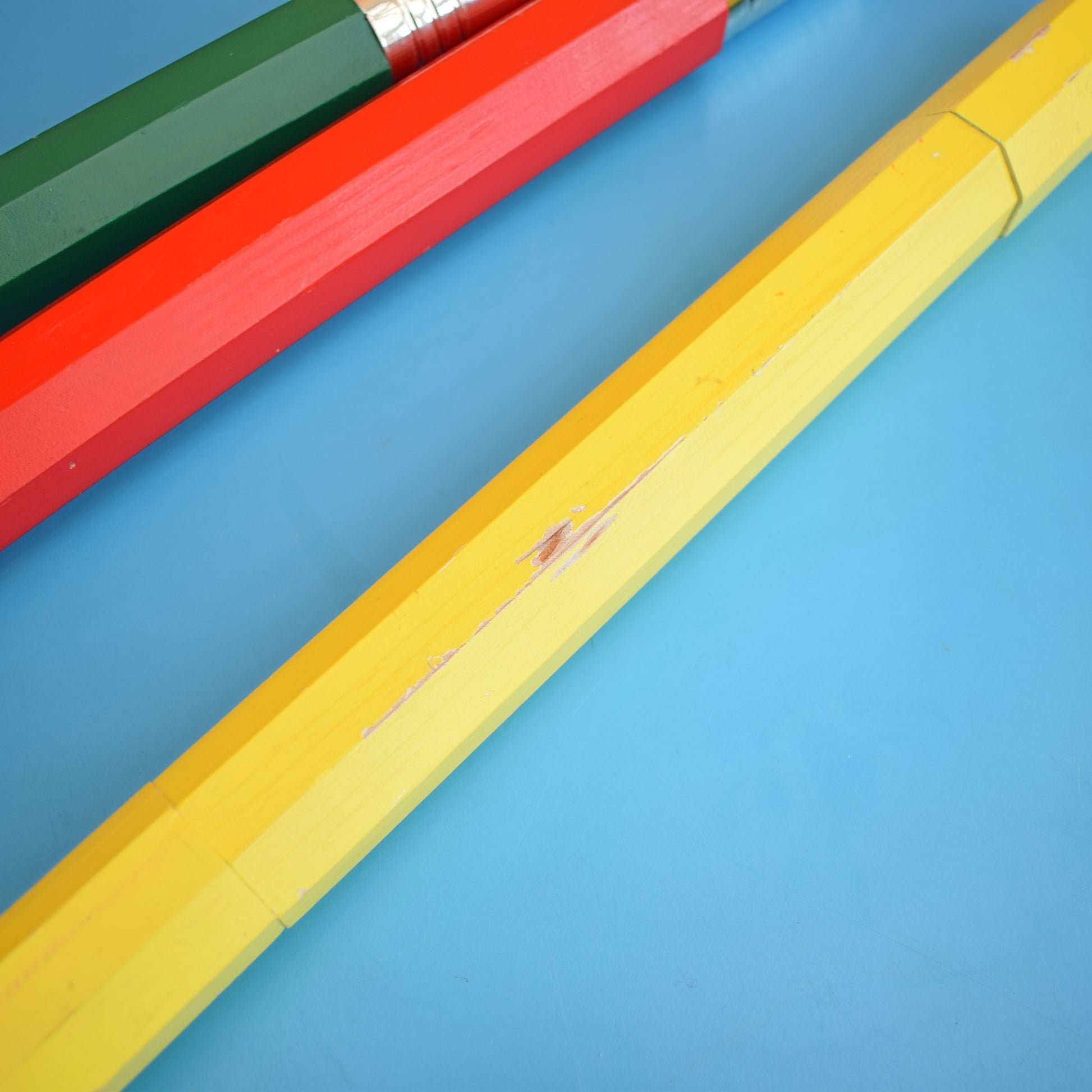 Vintage 1990s Oversized Pencils - Pop Art by Vintage