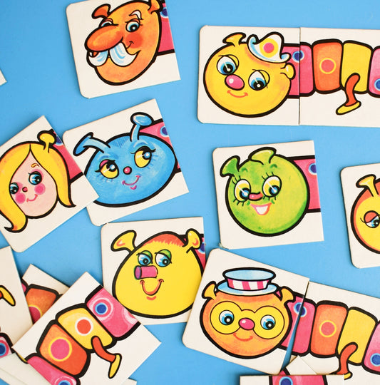 Vintage 1970s Crazy Caterpillar Game- Boxed