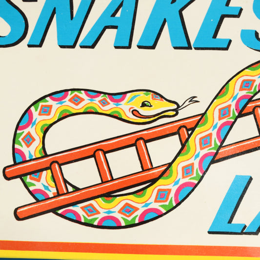 Vintage 1970s Ludo / Snakes & LAdders Games by Vintage