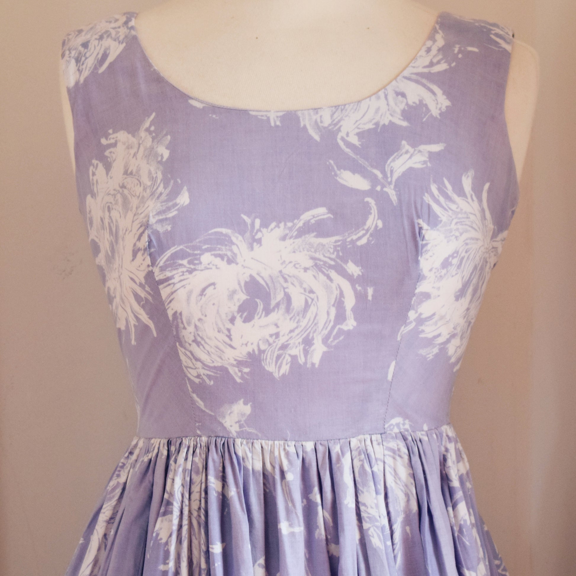 Vintage 1960s Fit & Flare Dress - Wallis