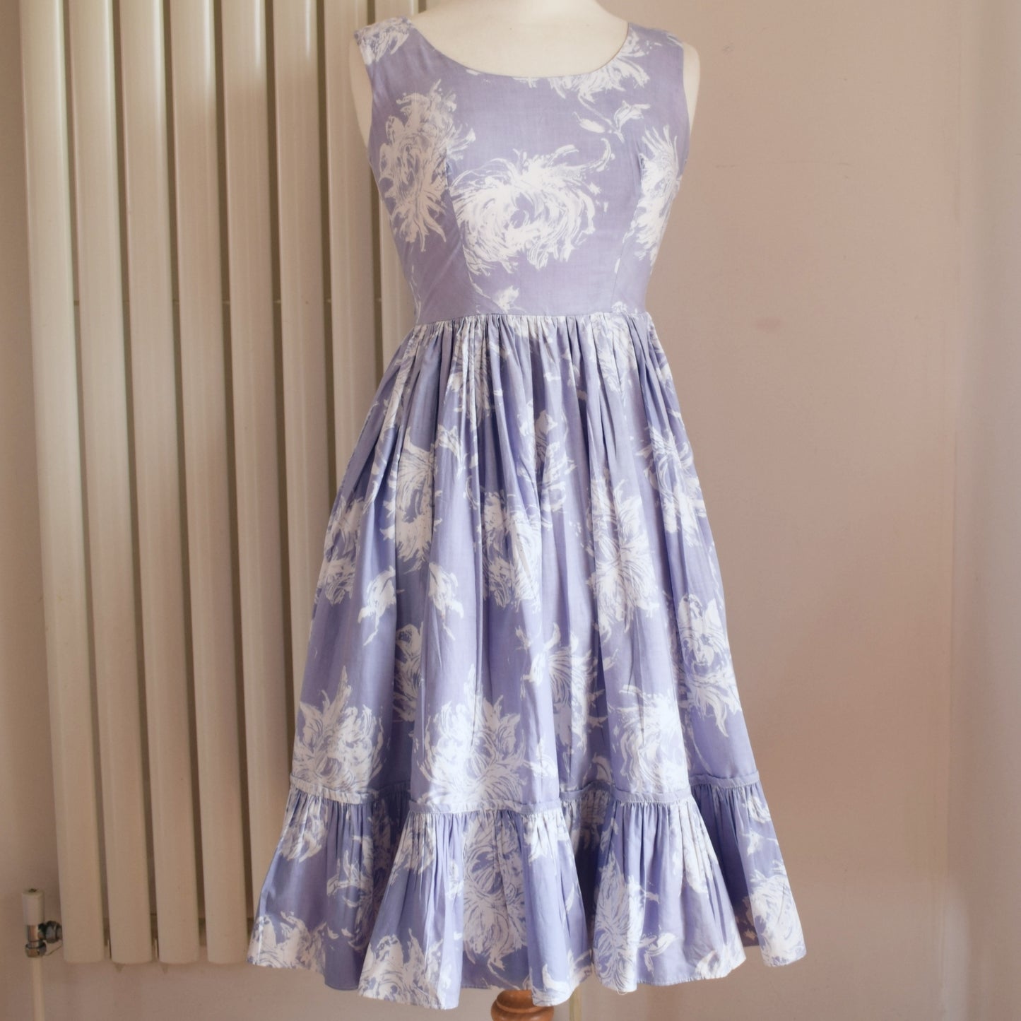 Vintage 1960s Fit & Flare Dress - Wallis - Size 12 ish
