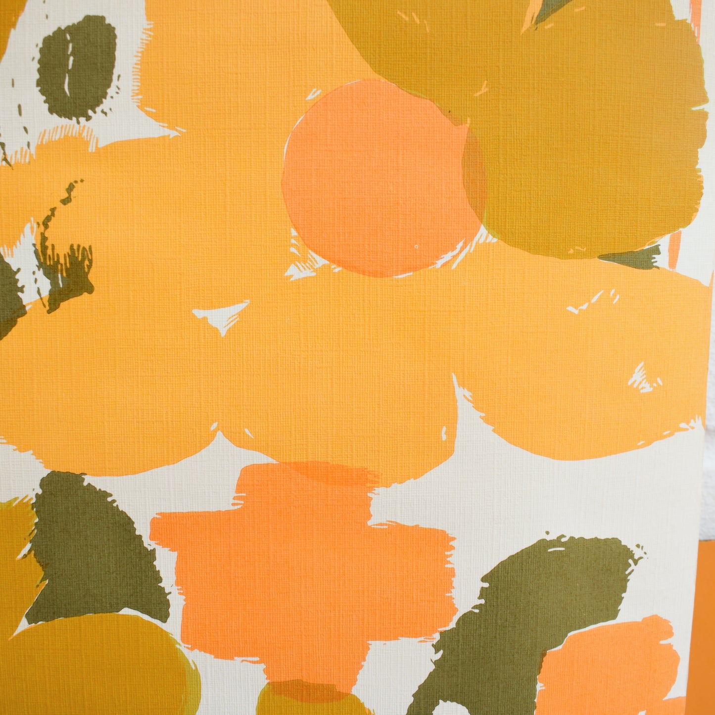 Vintage 1970s Coloroll Wallpaper - Marion Flowers .