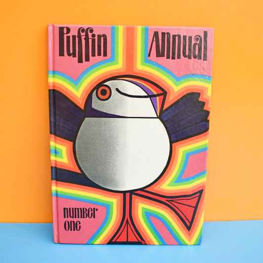 Vintage 1970s Number 1 Puffin Annual by Pineapple Retro