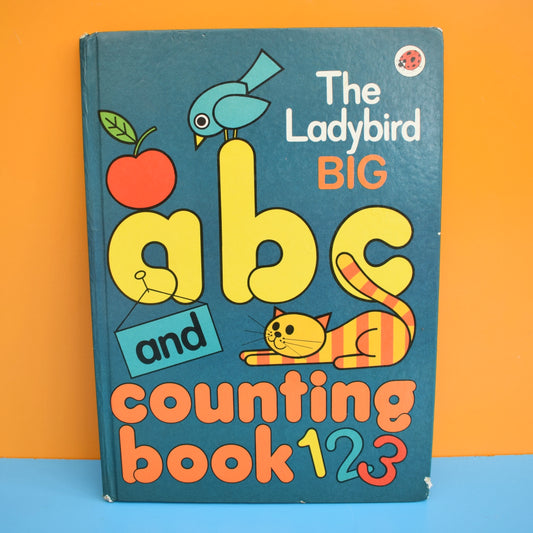 Vintage 1980s Big Ladybird ABC Word Book - Lynn Grundy by Vintage