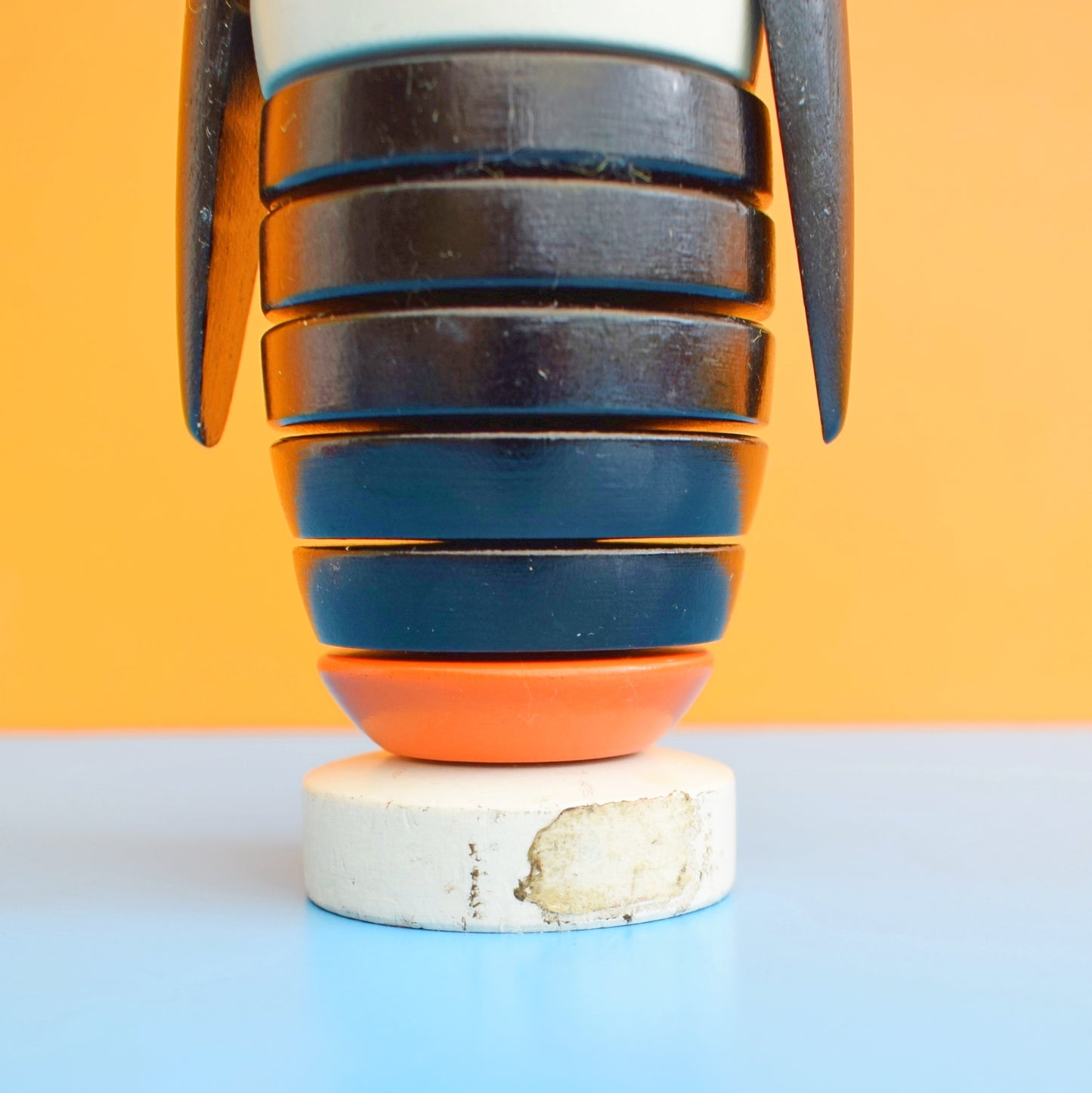Vintage 1960s Brio Wooden Chef / Penguin by Pineapple Retro