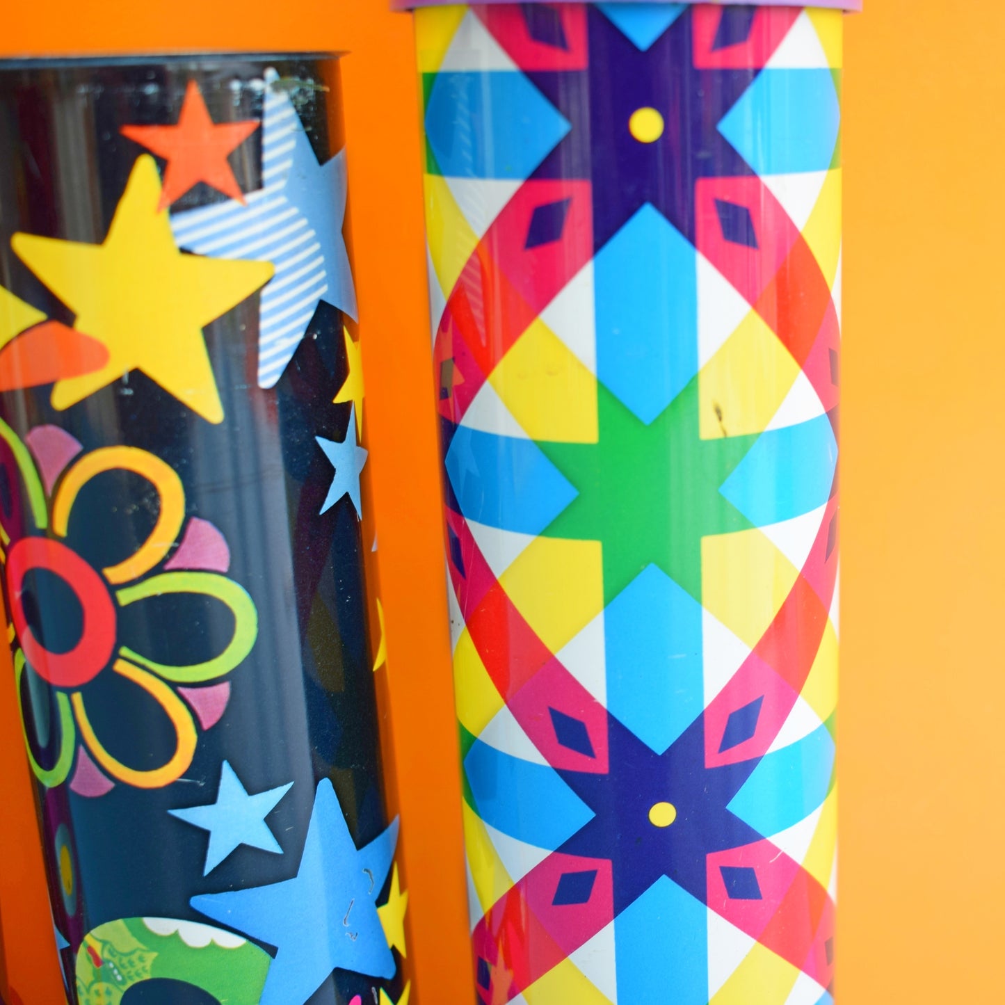 Vintage 1960s /70s Kaleidoscopes - Great Graphics