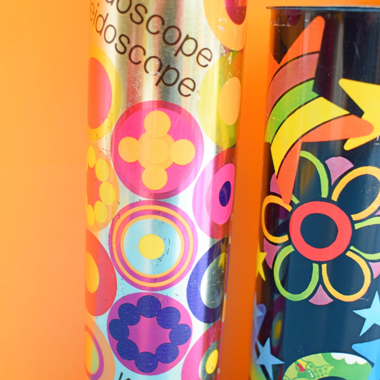Vintage 1960s /70s Kaleidoscopes - Great Graphics