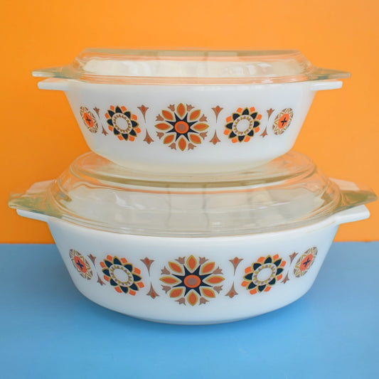 Vintage 1960s Pyrex Casseroles - Toledo
