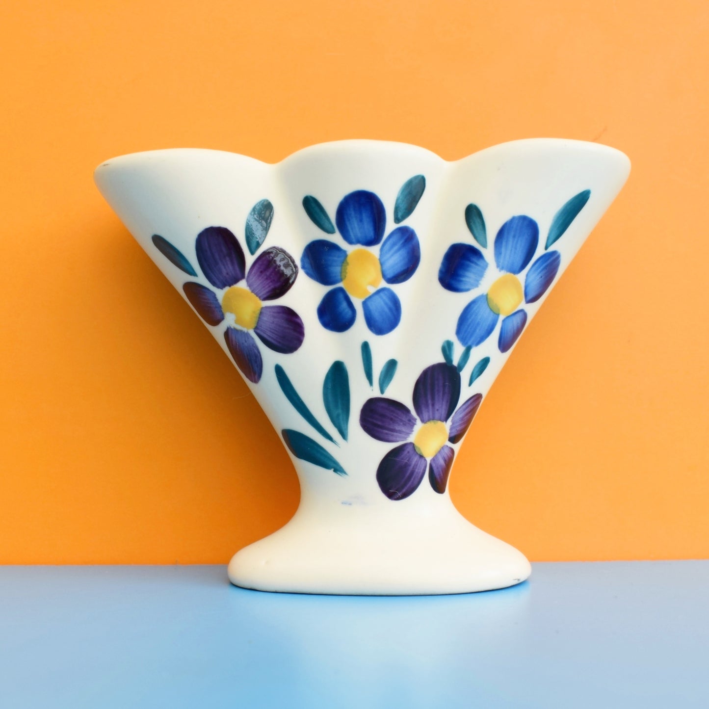 Vintage 1960s Vase - Brixham Pottery by Pineapple Retro