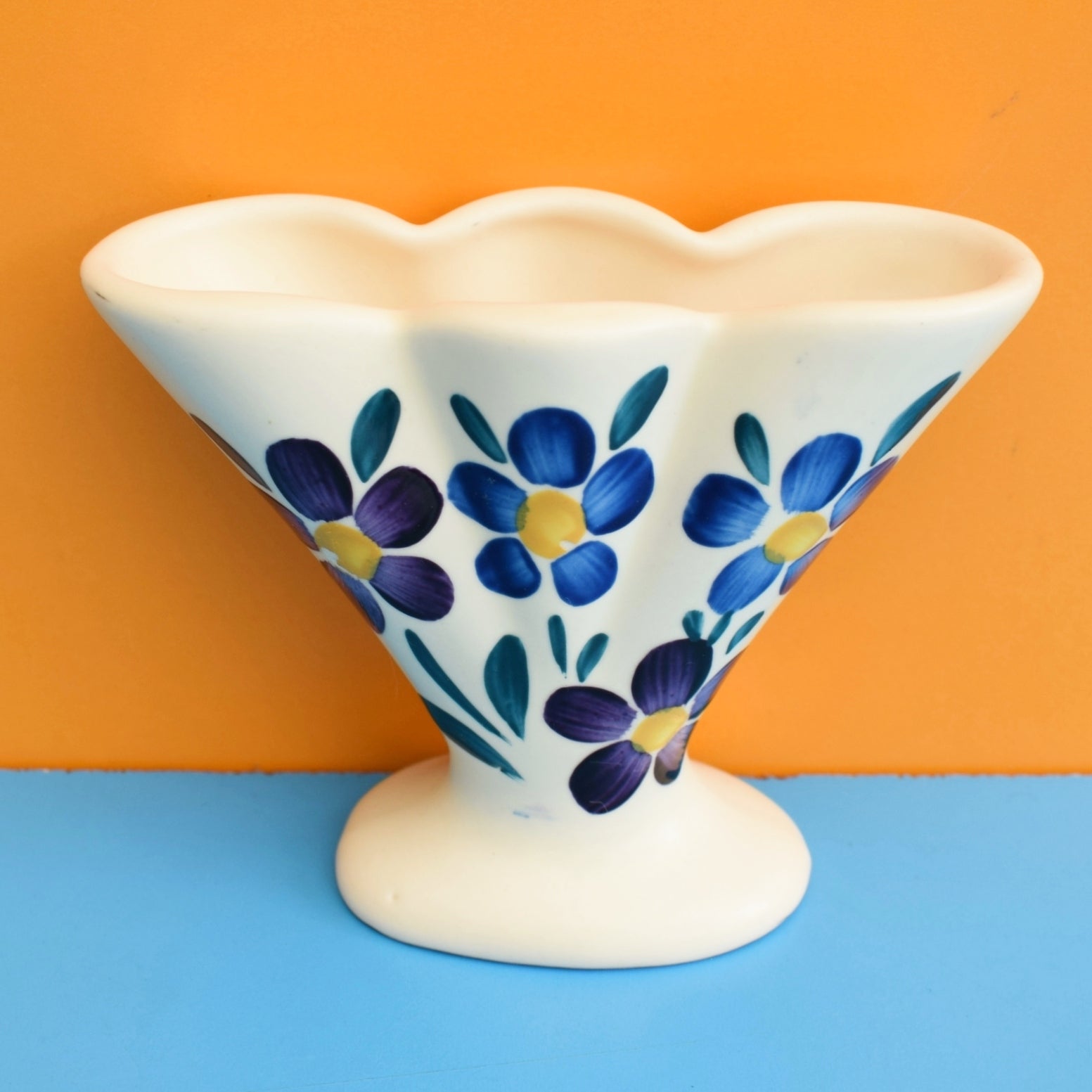 Vintage 1960s Vase - Brixham Pottery by Pineapple Retro