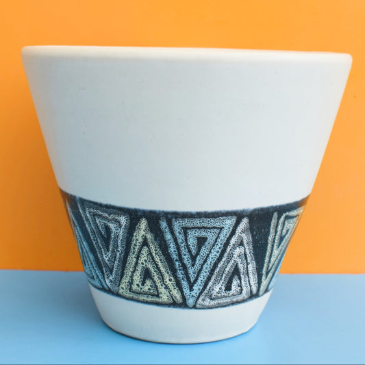 Vintage 1960s Ceramic Planter - German