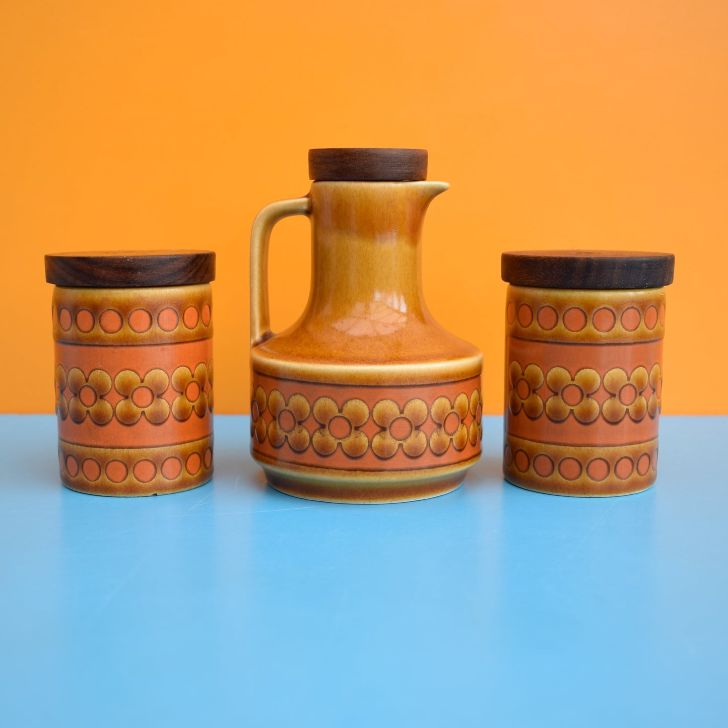 Vintage 1970s Hornsea Saffron Mixed by Pineapple Retro
