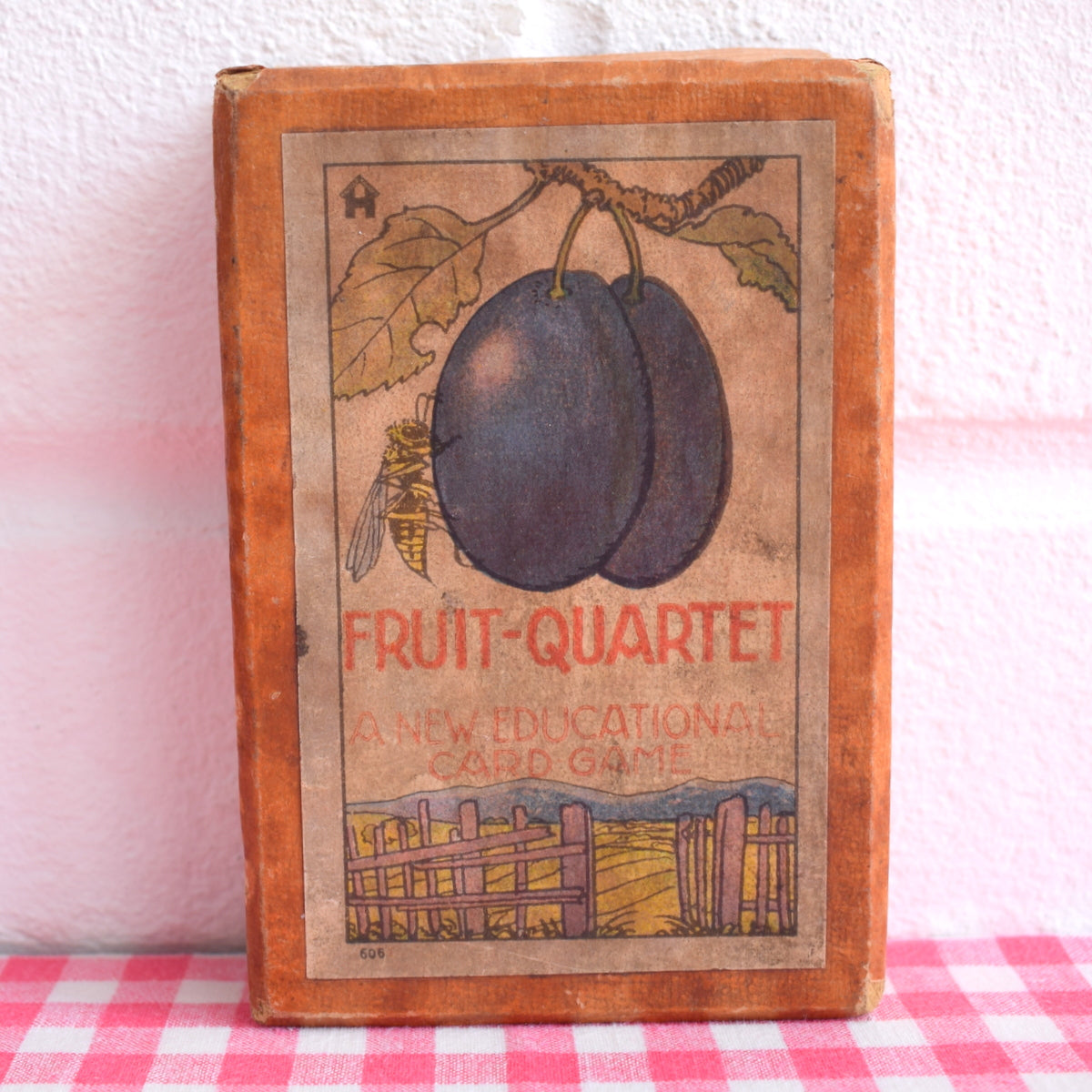 Vintage 1940s Fruit Quartet Card Game - Fantastic Images